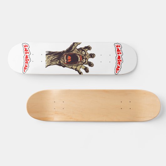 Schreib-Hand Skateboard (Horizontal)