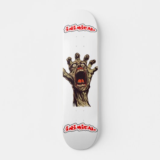 Schreib-Hand Skateboard (Vorne)