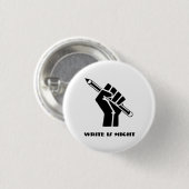 Schreib ist Macht Button (Vorne & Hinten)