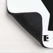 Schreib ist Macht Mousepad (Ecke)