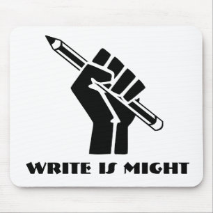 Schreib ist Macht Mousepad