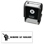 Schreib ist Macht Permastempel (Beispiel)