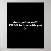 Schreib mich nicht an, ich werde in Liebe kommen,  Poster (Vorne)