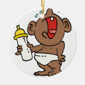 Schreibabyflasche Keramikornament (Vorne)