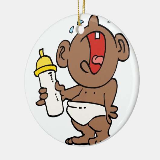 Schreibabyflasche Keramikornament (Links)