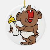 Schreibabyflasche Keramikornament (Hinten)