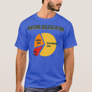 Schreibarbeit 70 Aufschub Funny Grad T-Shirt
