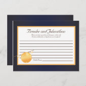 Schreibbare Papierzeilenleuchten für die blaue Sch Hinweiskarte (Vorne/Hinten)