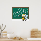 Schreibbiene Poster (Küche)