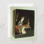 Schreibbox im chinesischen Stil Postkarte (Vorne/Hinten)