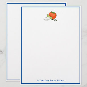 Schreibbriefe des Caprese Italian Koch Briefbogen
