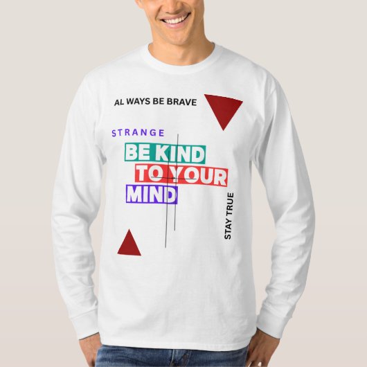 Schreibdesigns T-Shirt (Vorderseite)