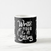 Schreibe-Deine-Eigene-Geschichte-Tasse Kaffeetasse (Mittel)
