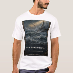 Schreibe den schlimmsten Fall zuerst Stoic Storm T T-Shirt