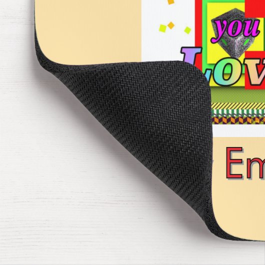 Schreiben an alle per E-Mail Mousepad (Ecke)