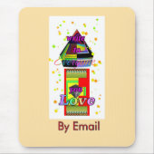 Schreiben an alle per E-Mail Mousepad (Vorne)