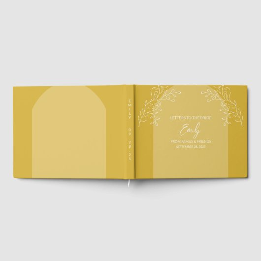 Schreiben an das Bride Keepake-Notebook Gästebuch (Voll)