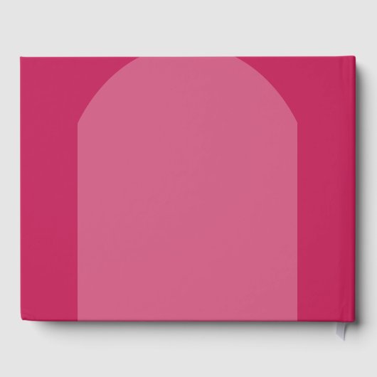 Schreiben an das Bride Keepake-Notebook Gästebuch (Rückseite)