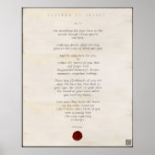 Schreiben an Juliet Print 🌹 28/49 🗡 Poster (Vorne)