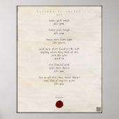 Schreiben an Juliet Print 🌹 44/49 Poster (Vorne)