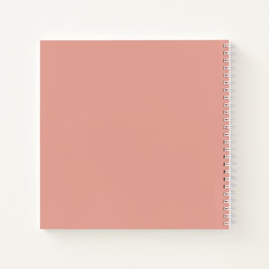 Schreiben an mein Daughter Keepake-Memory-Notebook Notizblock (Rückseite)