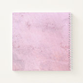 Schreiben an mein Daughter Keepake-Memory-Notebook Notizblock (Rückseite)