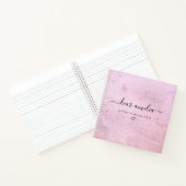 Schreiben an mein Daughter Keepake-Memory-Notebook Notizblock (Innenseite)