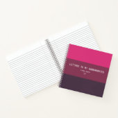 Schreiben an mein Godtochter Keepake Journal Notizblock (Innenseite)