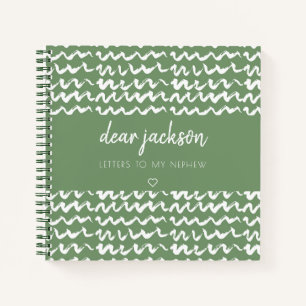 Schreiben an mein Nephew Keepake Journal Notizblock