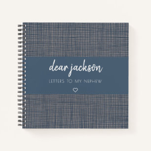 Schreiben an mein Nephew Keepake Journal Notizblock