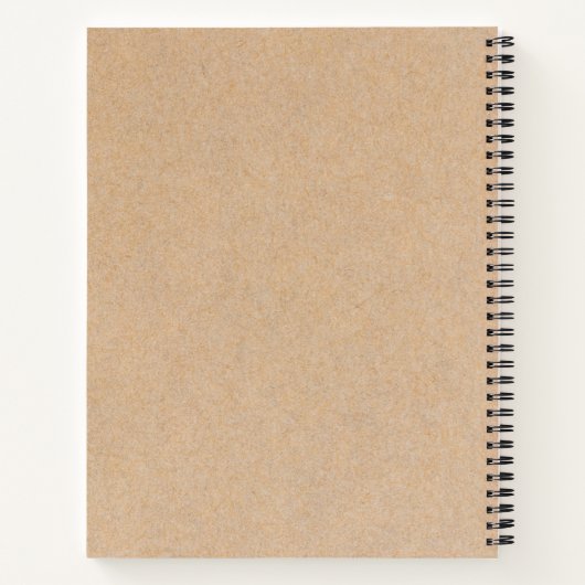 Schreiben an mein Personalisiertes Memory-Journal Notizblock (Rückseite)