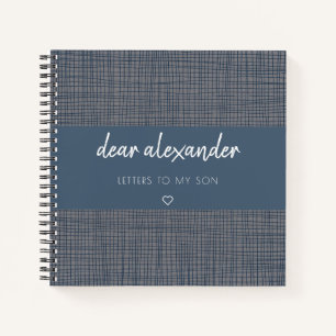 Schreiben an mein Son Keepake Journal Notizblock