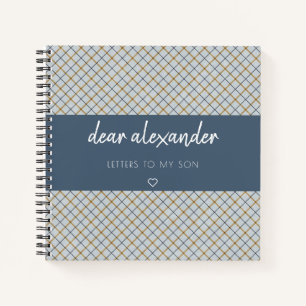 Schreiben an mein Son Keepake Journal Notizblock