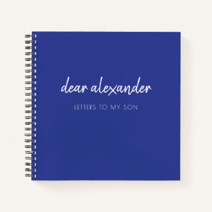 Schreiben an mein Son Keepake Journal Notizblock