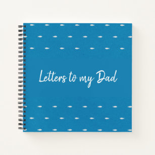 Schreiben an mein Vater Keepake Journal Notizblock
