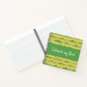 Schreiben an mein Vater Keepake Journal Notizblock (Innenseite)