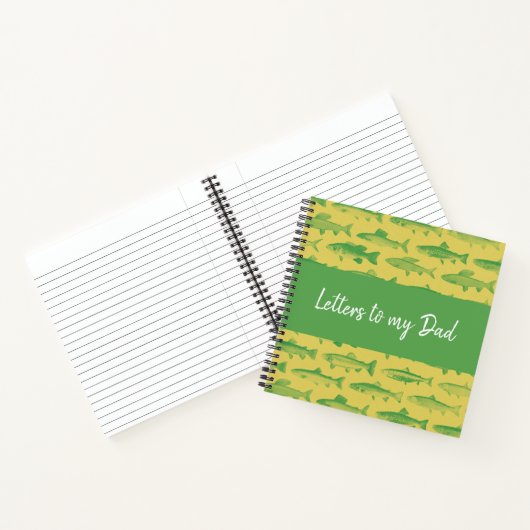 Schreiben an mein Vater Keepake Journal Notizblock (Innenseite)