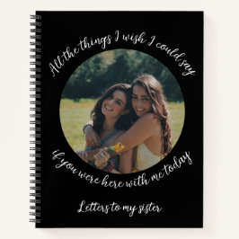 Schreiben an meine Schwester: Erinnerungsblatt Notizblock