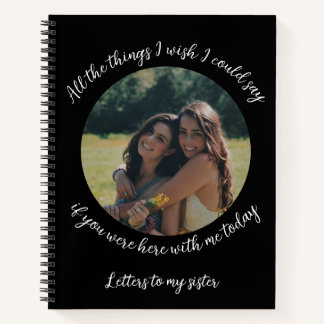 Schreiben an meine Schwester: Erinnerungsblatt Notizblock