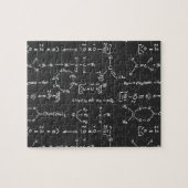 Schreiben der chemischen Formel Puzzle (Horizontal)