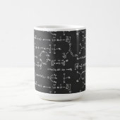 Schreiben der chemischen Formel Tasse (Mittel)