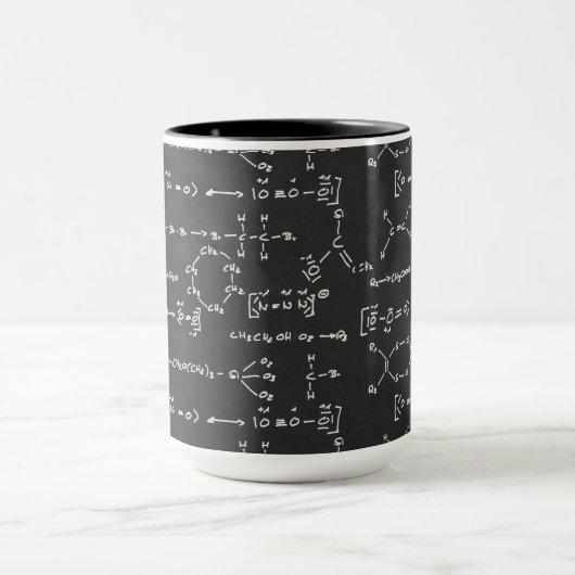 Schreiben der chemischen Formel Tasse (Zentrum)