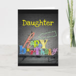 **SCHREIBEN DER DAUGHTER** IST AUF DER WALL BIRTHD KARTE<br><div class="desc">SAGEN SIE IHREN ***DAUGHTER*** "MIT DIESER KARTE" NATÜRLICH (LOL),  DASS SIE EIN "SEHR GLÜCKLICHER GEBURTSTAG" WÜNSCHEN,  DANKE FÜR DAS STOPPEN VON 1 MEINER 8 GESCHÄFTE!!</div>