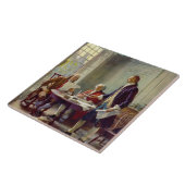 Schreiben der Unabhängigkeitserklärung 1776 Fliese (Seite)