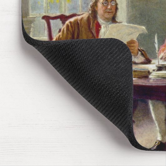 Schreiben der Unabhängigkeitserklärung Mousepad (Ecke)