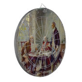 Schreiben der Unabhängigkeitserklärung (USA) Dartscheibe (Vorderseite Links)