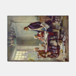 Schreiben der Unabhängigkeitserklärung (USA) Fußmatte