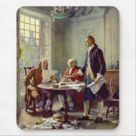 Schreiben der Unabhängigkeitserklärung (USA) Mousepad