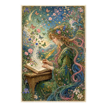 Schreiben der Welt Art Nouveau