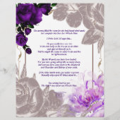 Schreiben des kostspieligen Personalisierten Parfu (Rückseite)